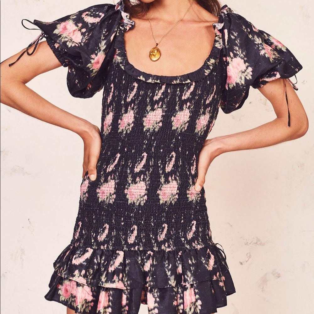 LoveShackFancy Violet Dress